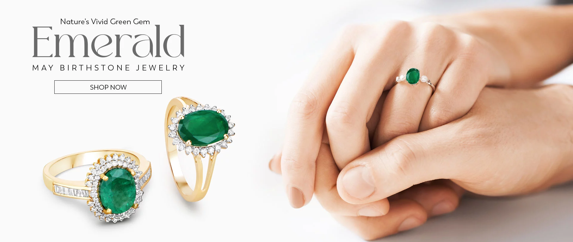 May's Treasure Trove: Shop Your Perfect Emerald Piece!