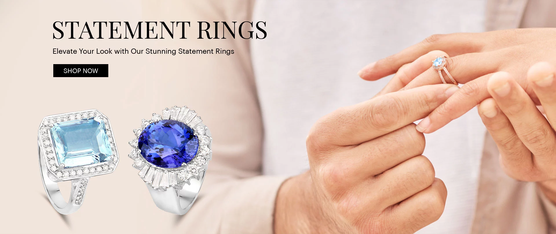 Tanzanite Wedding Rings Collection - Haute Facets